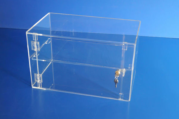 Lockable Display Cabinet 300 X 500 X 300 Plasticraft Displays